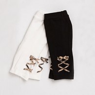 KA格紋造型編織七分褲(共二色)