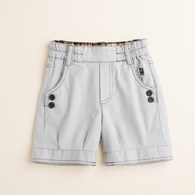 KA釦子裝飾口袋短褲(共二色)