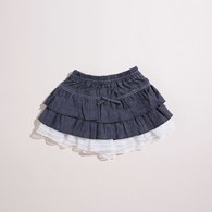KA結紗牛仔俏麗褲裙